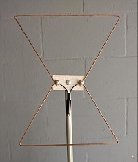 Hourglass antenna